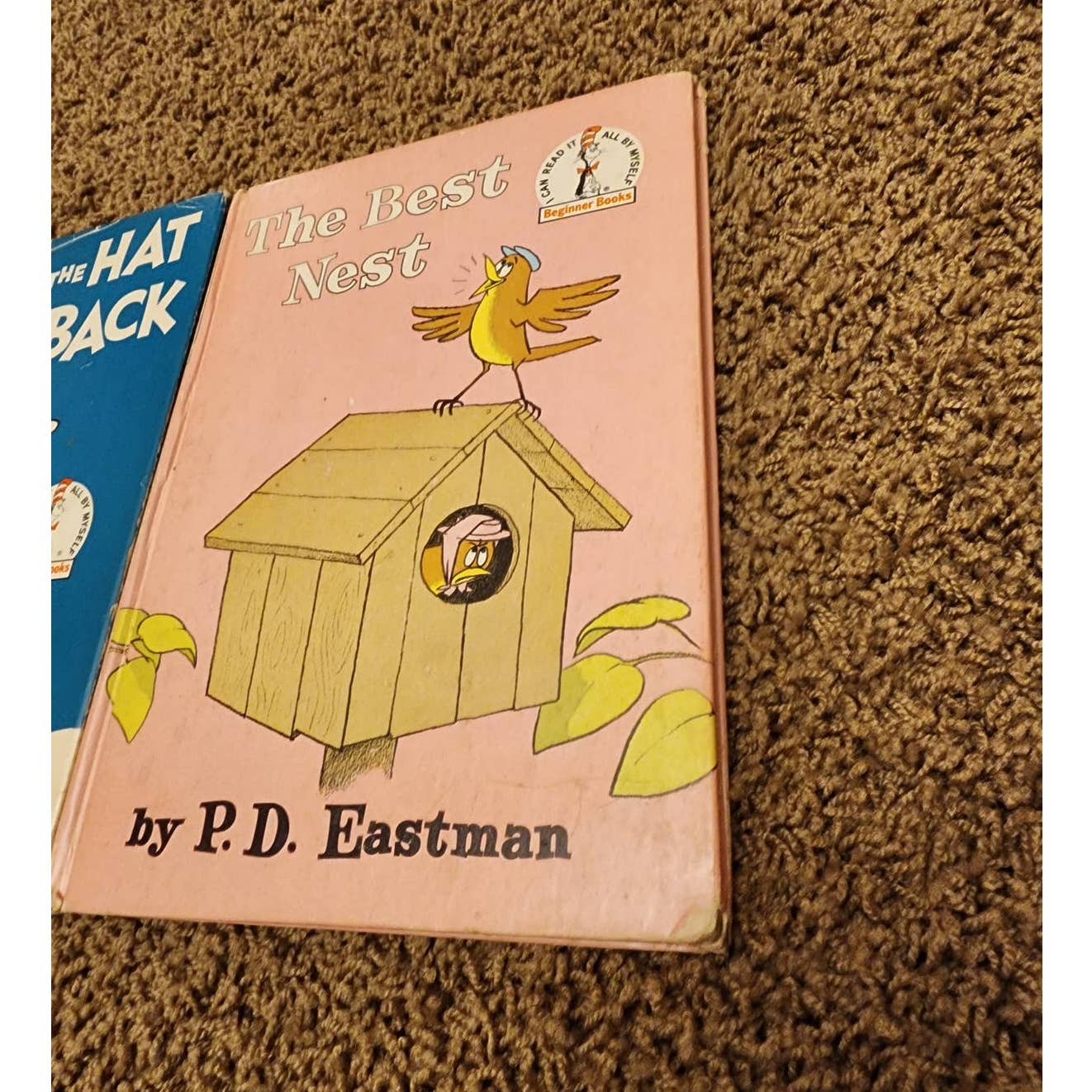 1958 Dr Seuss The Cat In The Hat Comes Back B-2 And 1968 The Best Nest B-51