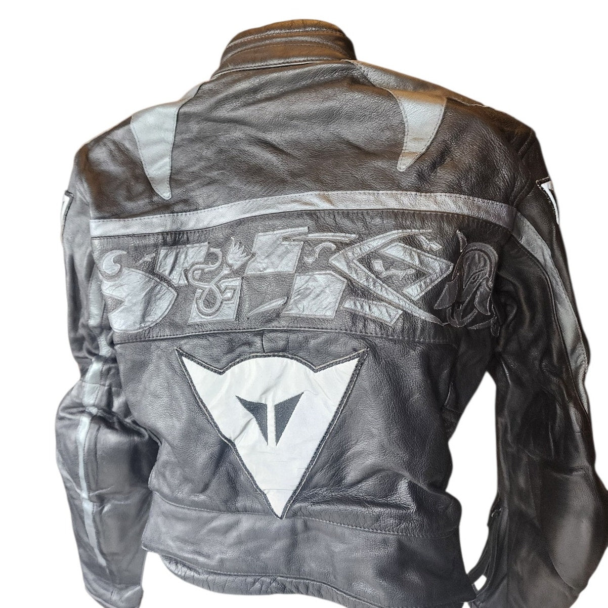 Dainese Jacket Small 46 Leather Motorcycle Drudi Racing Armor Italy MotoGP Devil
