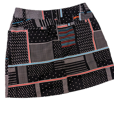 Slazenger Golf Shorts Womens 4 Skorts Activewear Geometric Belt Loop Athleisure