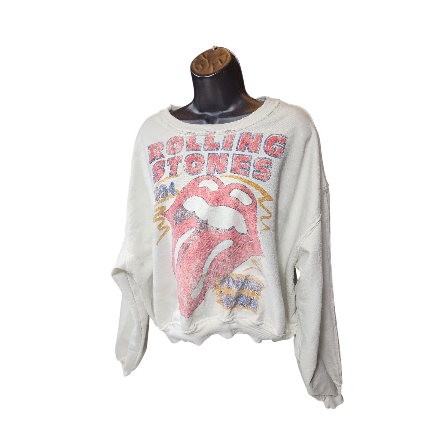 Rolling Stones x People of Leisure Sweatshirt Small 1994 Tongue Voodoo Lounge