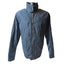Black Rivet Jacket Men Large Lightweight Windbreaker Gingham Check Streetwear