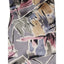 Oscar de la Renta Abstract Art Silk Men Necktie Gray Pink Beige Neckwear Stylish