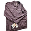Rustic Ridge Mens Size 2XL Brown Cotton Half Zip Pullover Shirt Button Pockets