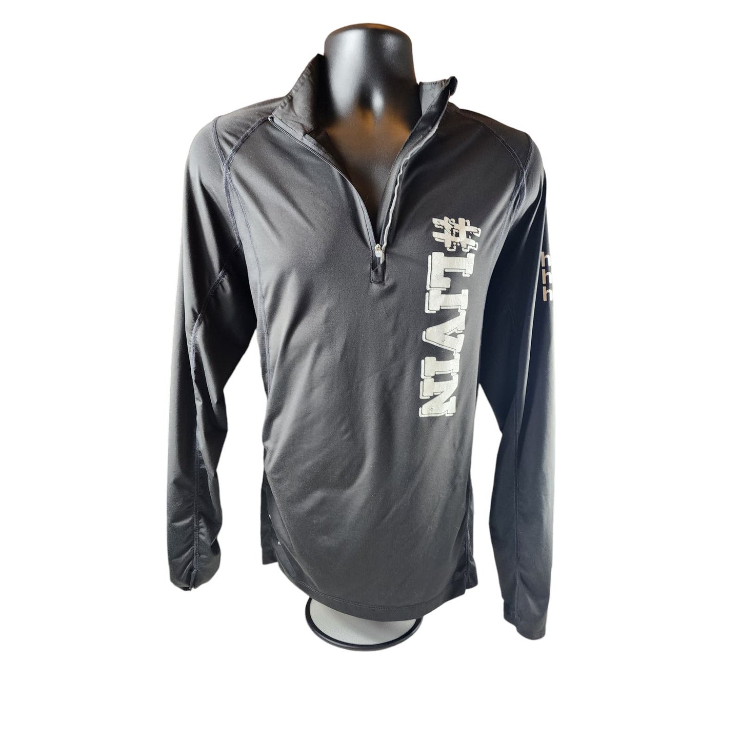 Ogio Endurance Pullover Mens Large LIVIN Help Hope Hugs Motivational Athletic