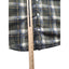 Marks Spencer M&S Fleece Jacquard Check Overshirt 3XL Flannel Shirt Jacket Snap