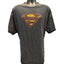Superman T Shirt Mens 2X Black Graphic Tee Vintage Style DC Comics Short Sleeve
