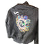 Alpha Industries NASA Apollo MA-1 Bomber Jacket Large Flight USAF Space Aviation