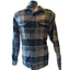 Orvis Flannel Shirt Mens Medium Plaid Button Outdoor Lumberjack Rugged Layering