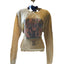 Def Leppard Pyromania Long Sleeve Thermal Top Womens Medium Band Graphic Shirt