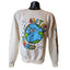 Champion ECO Pullover Adult Small Sweatshirt Earth Face Graphic Bartees Change
