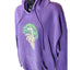 Jerzees Hoodie Women Large Graphic Lips Shh Finger Not Today Sweatshirt Y2K Rare