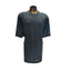 Stacy Adams Shirt Mens 3XLT Textured Blue Striped Short Sleeve Crew Neck