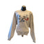 Vintage Jerzees Sweatshirt Women Large Embroidered Floral Pullover Retro 90s