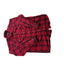 Roper Shirt Men XL Red Plaid Flannel Long Sleeve Western Snap Cowboy Rodeo Ranch