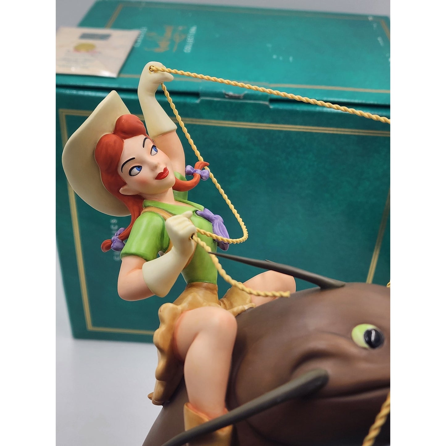 WDCC Slue Foot Sue 1995 Melody Time American Folk Heroes Cowgirl Vintage Box COA