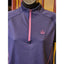 Ascot Athletic Womens Size 10 Half Zip Performance Pullover Long Sleeve Sporty