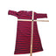 Vineyard Vines Girl Stripe Dress Medium Long Sleeve Cotton Spandex Preppy School