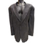 Stafford Suit Jacket Mens 48R Wool Blazer Gray Pinstripe Sport Coat Two Button