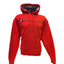 Champion Hoodie Mens Large Red Athleticwear Logo Pullover Sweatshirt Kangaroo