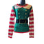Holiday Time Elf Costume Sweater Womens XL Long Sleeve Xmas Party Ugly Christmas