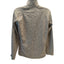 Eddie Bauer Sweatshirt Mens Large Pullover Gray Fleece Quarter Zip Sweater