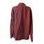 Harley Davidson Sweatshirt Men XL Fitted Women XL Zip Pullover Burgundy Maroon