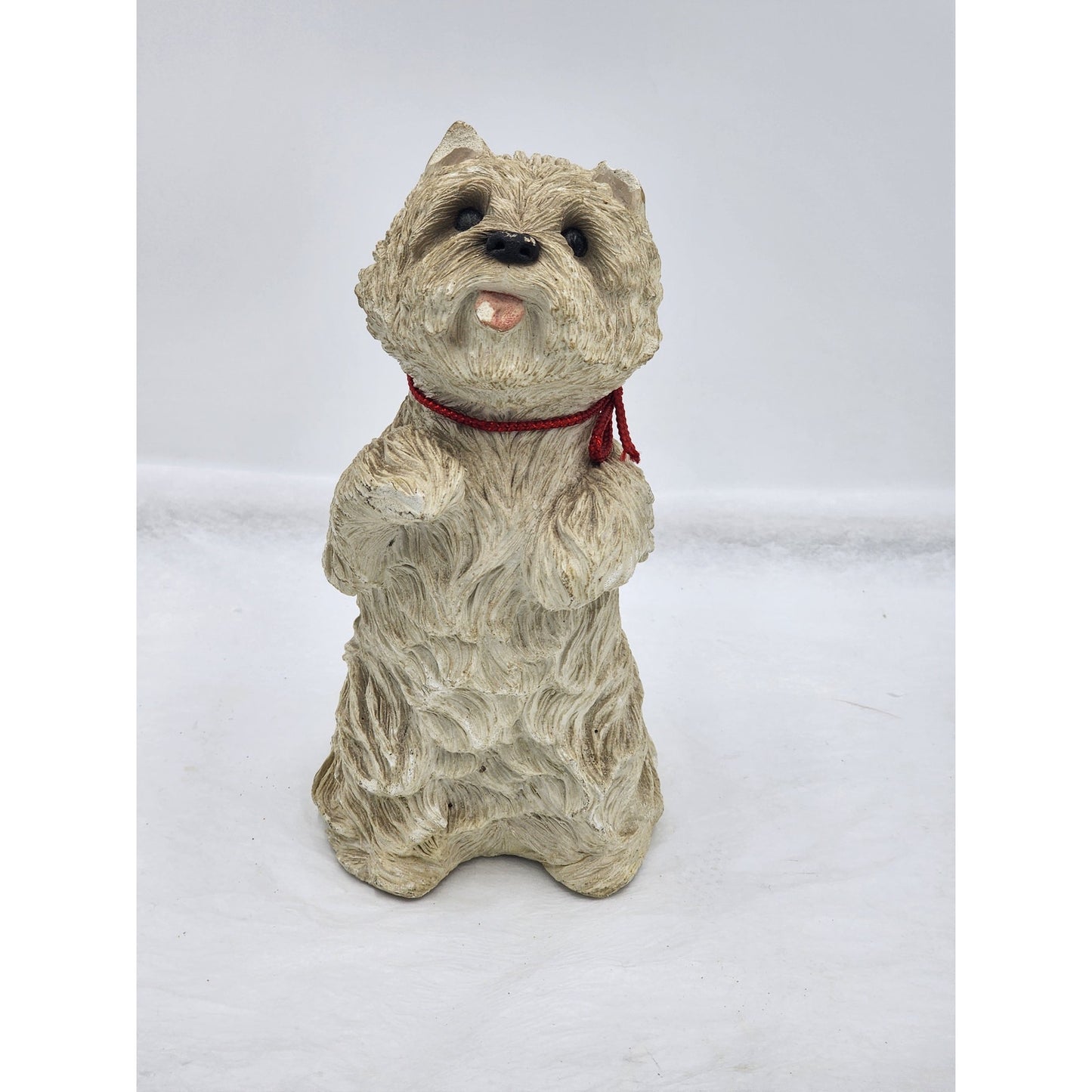 Vintage Sandicast Dog Figurine Westie West Highland White Terrier Sandra Brue