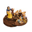 Disney Markrita Snow White Seven Dwarfs Decor Trinket Box Apple Pin Jewelry Box