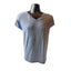 Orvis V Neck Shirt Mens Large Lightweight Casual Knit Blue Pullover