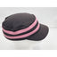 Under Armour Military Cadet Hat Womens Hap Sports Athletic Gray Pink Running