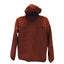 North Face Hoodie Mens Medium Pullover Fleece Jacket Rust Brown Kangaroo Pocket