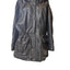 Vintage Wilsons Leather Parka Jacket Hooded Women Large Quilted Lining
