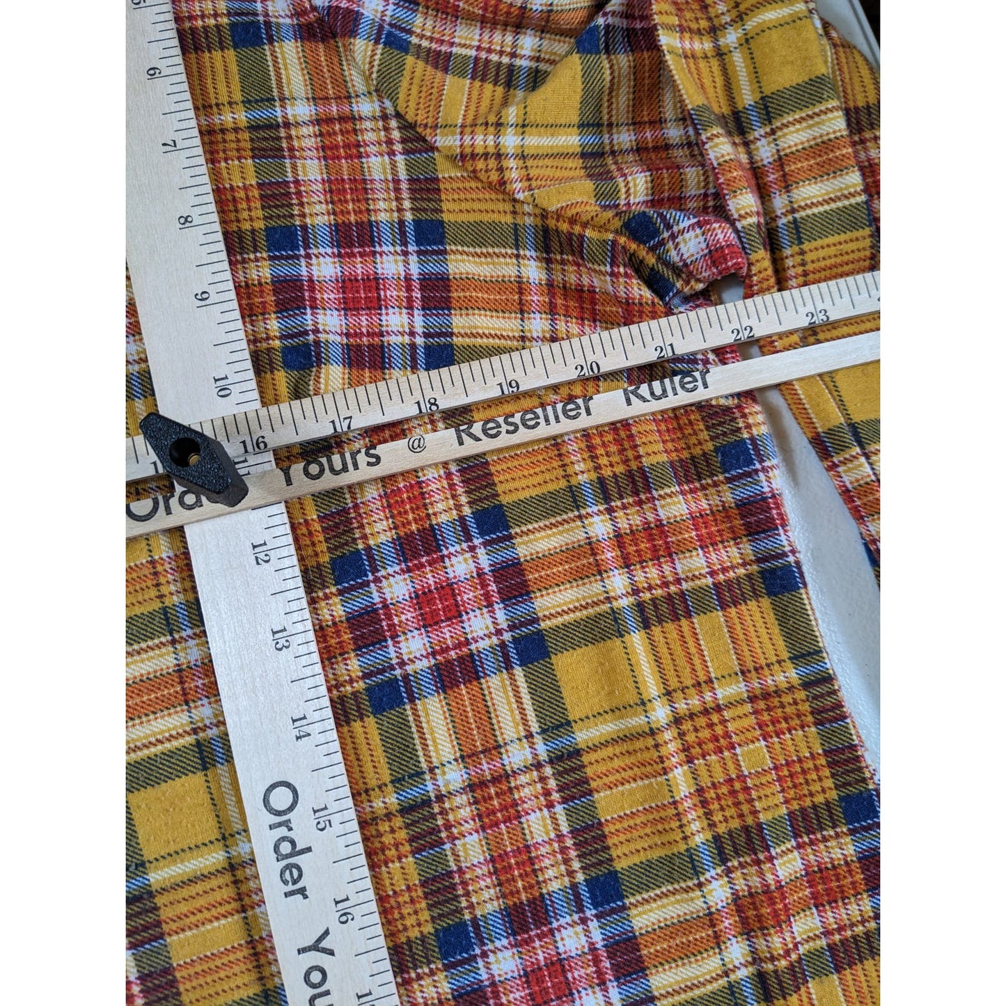 Bobbie Brooks Flannel Shirt Womens Plus 2X Long Sleeve Button Up Light Top Boho