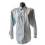 Vintage Solutions Denim Style Shirt Women Medium Embroidered Button Boho Western