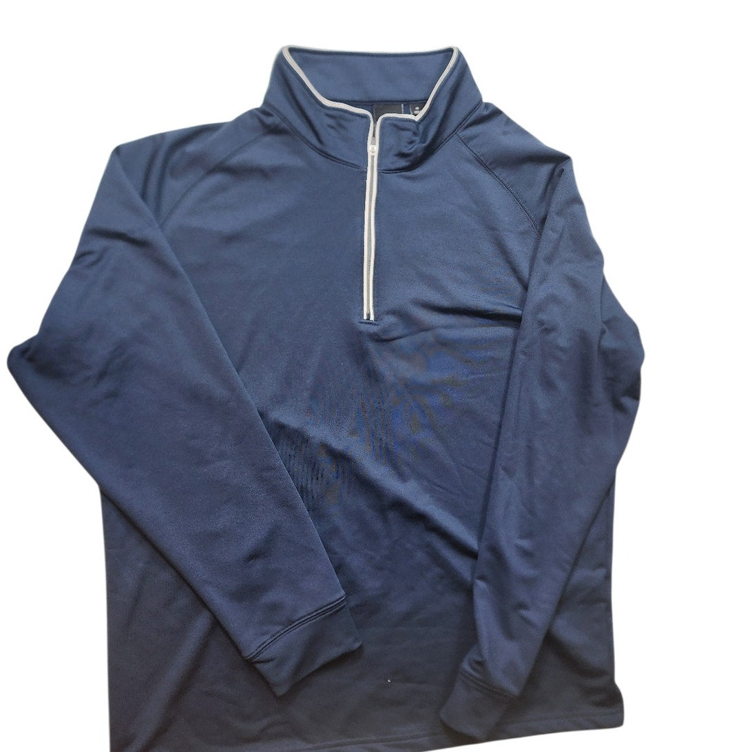 Dunning Golf Pullover Mens XL Zip Athletic Stretch Performance Jacket Sweatshirt