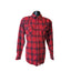 Roper Shirt Men XL Red Plaid Flannel Long Sleeve Western Snap Cowboy Rodeo Ranch