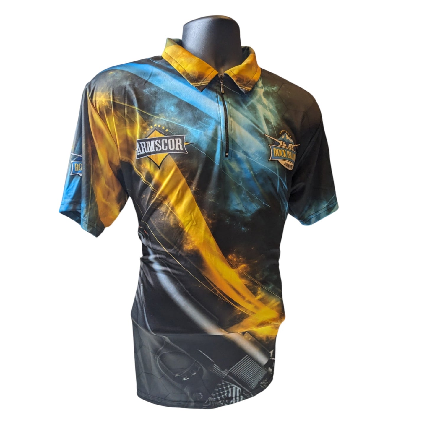 Rock Island Armory Shirt Armscor Men XL Polo Shooting Range Lock N Load Tactical