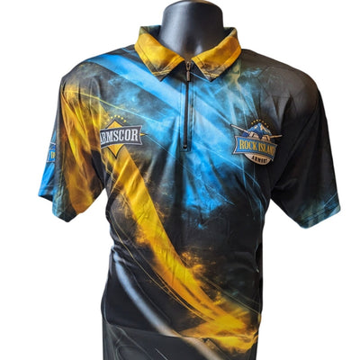 Rock Island Armory Shirt Armscor Men XL Polo Shooting Range Lock N Load Tactical