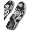 Vans Shoes Black White Print Sneakers Mens 12 Low Top Skate Streetwear 500714