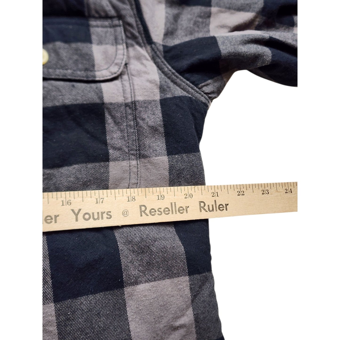 RedHead Fleece Plaid Flannel Jacket Shirt Men Medium Shacket Lumberjack Gorpcore