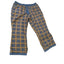 Haband Ice House Flannel Lined Slacks Mens 44 S Blue Elastic Waist Winter Pants