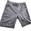 IZOD Golf Shorts Mens Size 36 Gray XFG Chino Flat Pockets Belt Loops Summer