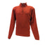 Wrangler Pullover Sweater Men Large Red Zip Fleece Pullover Sweater Polyester
