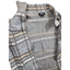 Madison Plaid Knit Cardigan Sweater Womens Large Open Front Layering Rhinestone
