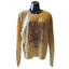 Def Leppard Pyromania Long Sleeve Thermal Top Womens Medium Band Graphic Shirt