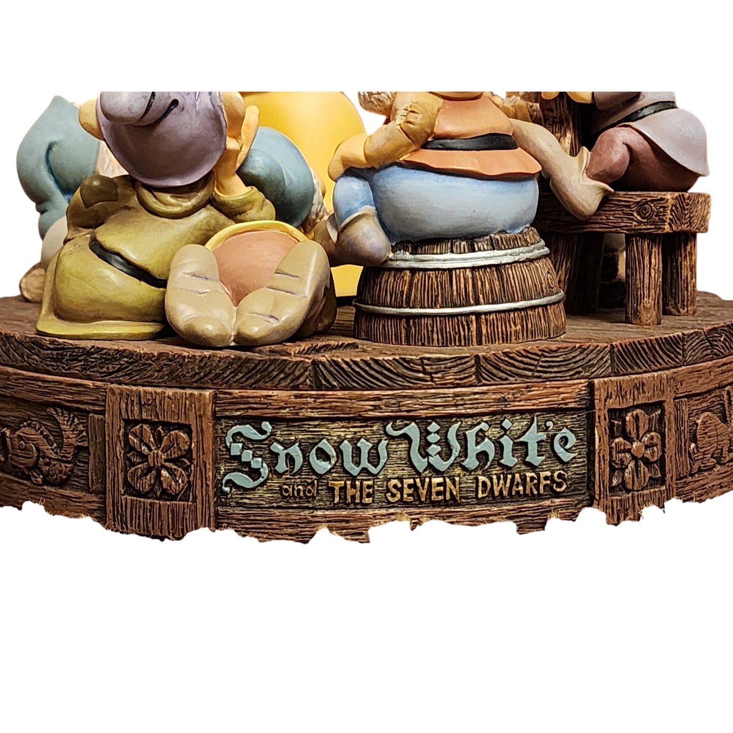 Disney Markrita Snow White Seven Dwarfs Decor Trinket Box Apple Pin Jewelry Box