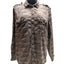 American Eagle Outfitters Camo Shirt Womens Large Boyfriend Fit Long Sleeve