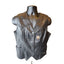 First Manufacturing Leather Vest XL Biker Motorcycle Club Riding Snap Taffeta
