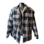 Field N Forest Sherpa Flannel Jacket Men XLT Zip BuffaloPlaid Lumberjack Shacket