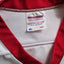 Projoy Hockey Jersey #8 Adult Large White Red Blue Stars Graphic Canada Vintage